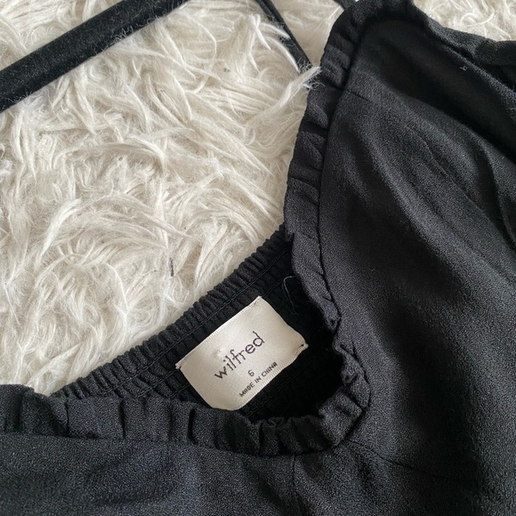 Aritzia Wilfred Broadway Dress in Black - Picture 6 of 10